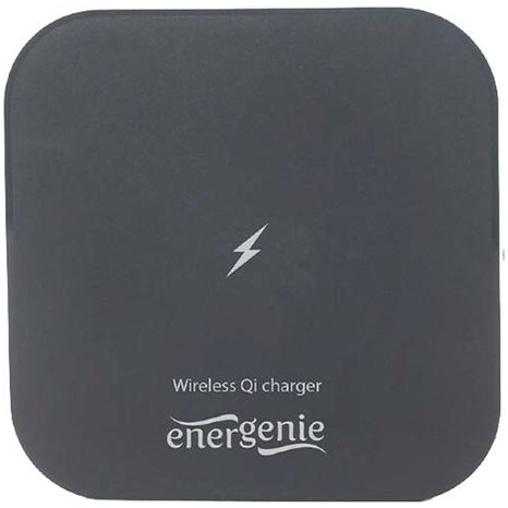 ENERGENIE WIRELESS QI 3,0 FAST CHARGER SQUARE BLACK 5W