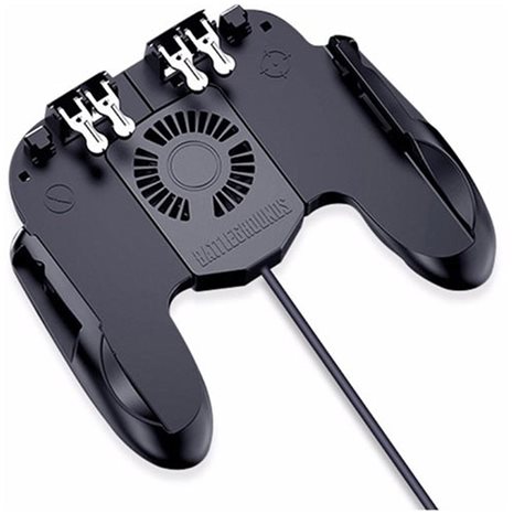 LAMTECH COOLING GAMEPAD 6-FINGER PUBG FOR ANDROID & IOS WITH USB