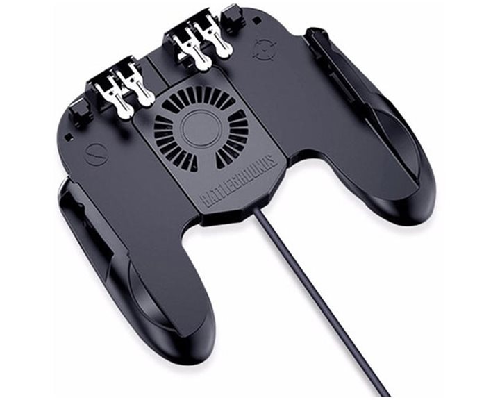 LAMTECH COOLING GAMEPAD 6-FINGER PUBG FOR ANDROID & IOS WITH USB