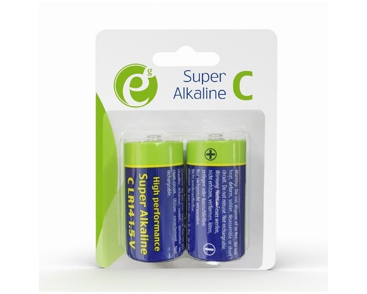 Energenie Alkaline C-Cell Battery 2-Pack