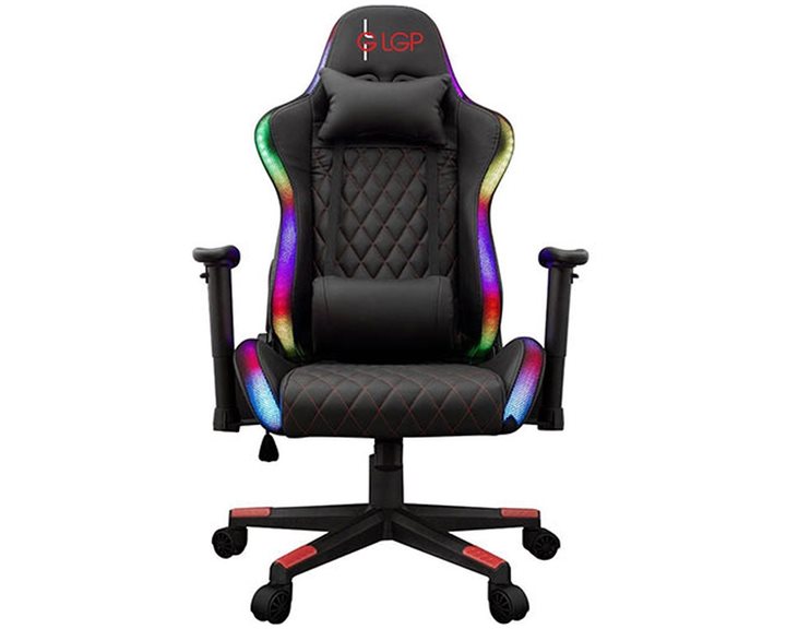 LAMTECH RGB GAMING CHAIR WITH REMOTE CONTROL 'THUNDERBOLT'