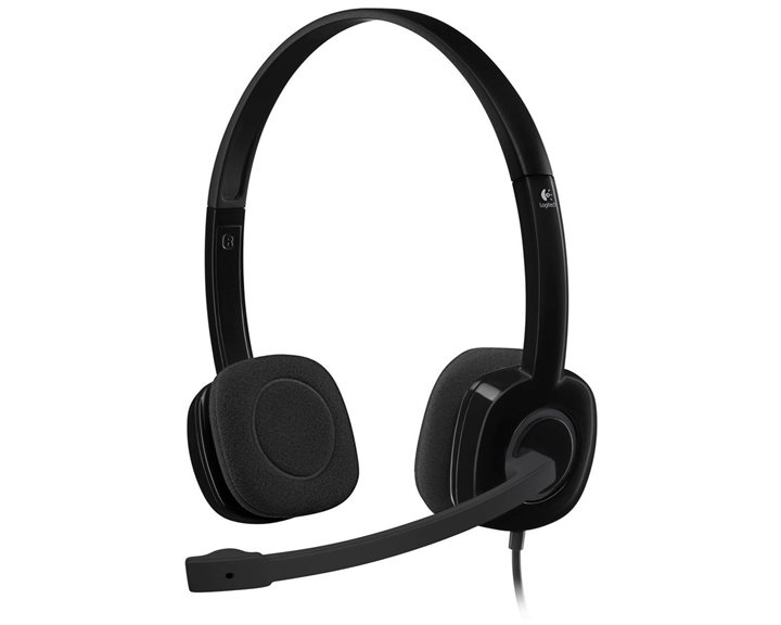 Logitech H151 Headset (Black, Wired) (LOGH151)