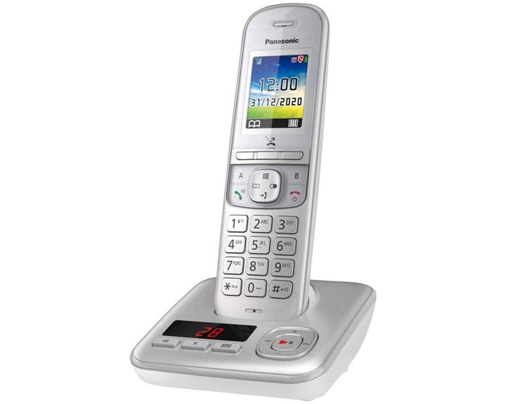 Ασύρματο Τηλέφωνο Panasonic KX-TGH720 PearlSilver (KX-TGH720GG) (PANKX-TGH720GG)