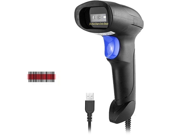 NETUM WIRED CCD 1D BARCODE SCANNER