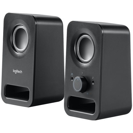 Logitech Z150 2.0 Speakers (Black) (LOGZ150BLK)