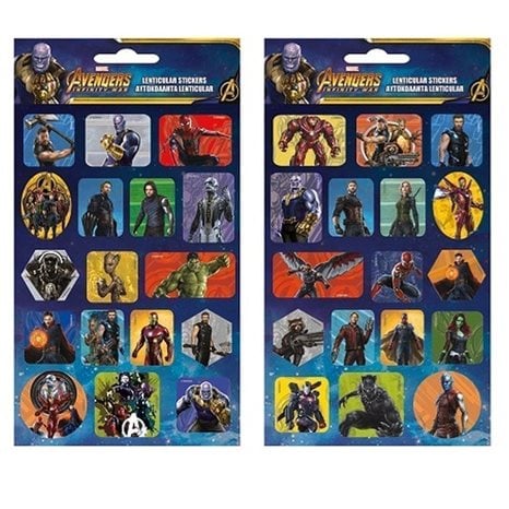 Αυτοκόλλητα Ανάγλυφα Gim Avengers 777-53915