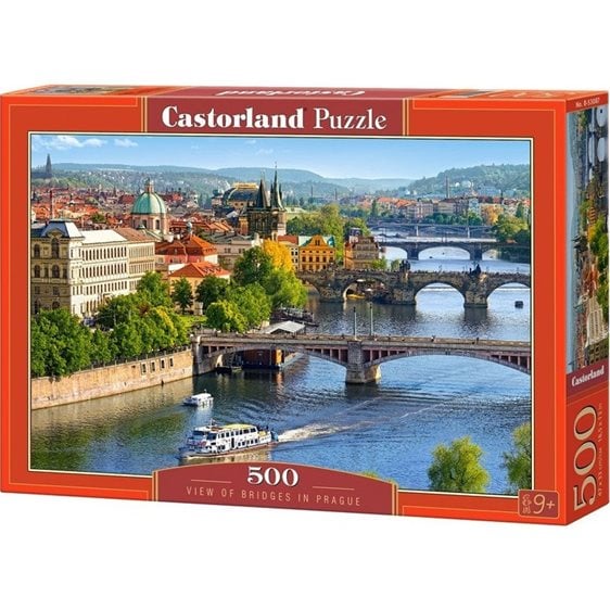 Πάζλ Castorland 500τεμ View of Bridges in Prague B53087