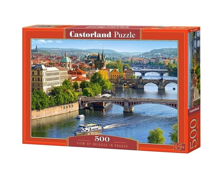 Πάζλ Castorland 500τεμ View of Bridges in Prague B53087