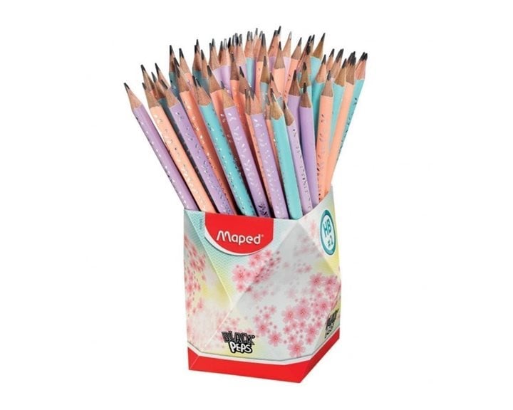 Μολύβι Maped Black Peps Pastel Με Γόμα 851769