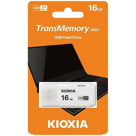 FLASH DRIVE KIOXA U301 16GB USB 3.2 LU301W016GG4