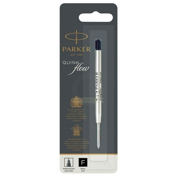 Parker BallPen Refills Black Broad