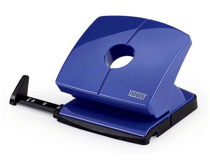 Περφορατέρ Novus B220 20φύλλων Metal Μπλέ