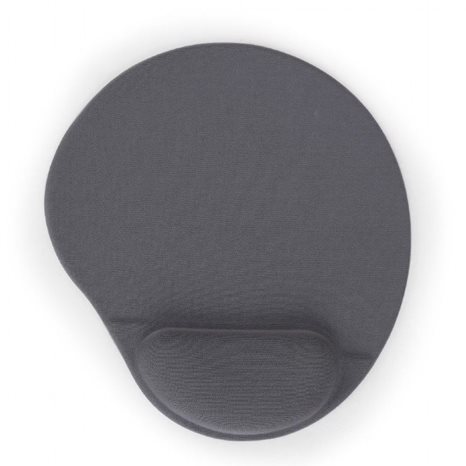 Gembird Gel Mouse Pad With Wrist Rest Grey