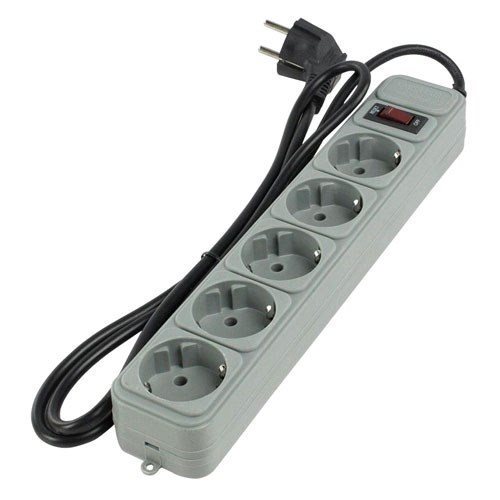 GEMBIRD SURGE PROTECTOR 5 SOCKETS 1.8m WHITE