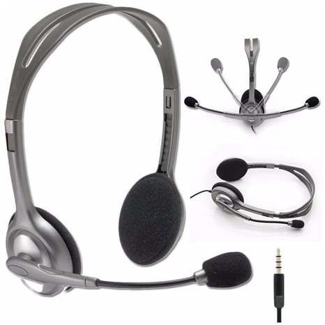 Logitech H111 Stereo Headset Wired (LOGH111)