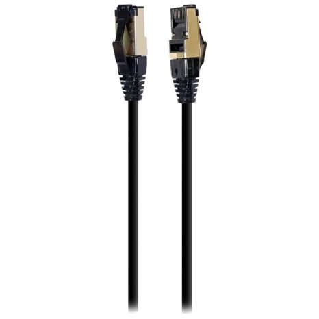 CABLEXPERT S/FTP CAT. 8 LSZH PATCH CORD BLACK 2M
