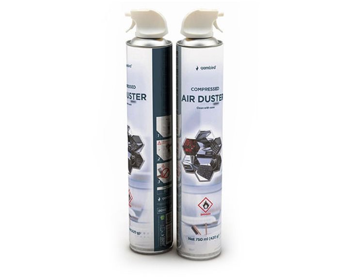 Gembird Compressed Air Duster Flammable 750ml