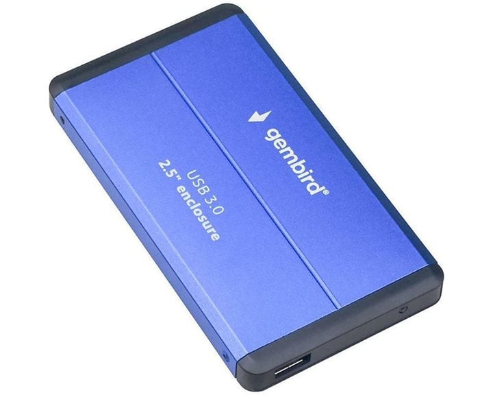 GEMBIRD USB 3.0 2.5'' ENCLOSURE BLUE