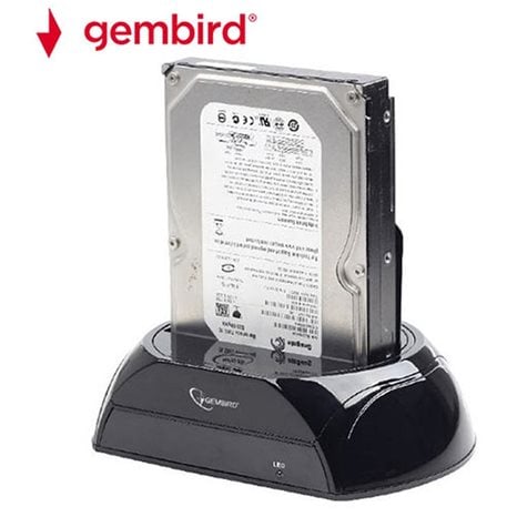 GEMBIRD USB3.0 DOCKING STATION FOR SATA DARD DRIVES BLACK