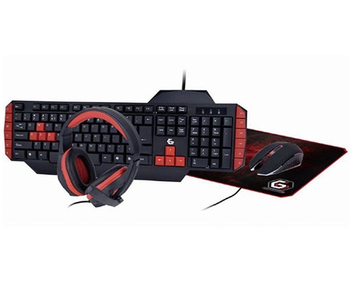GEMBIRD ULTIMATE 4-IN-1 GAMING KIT US LAYOUT