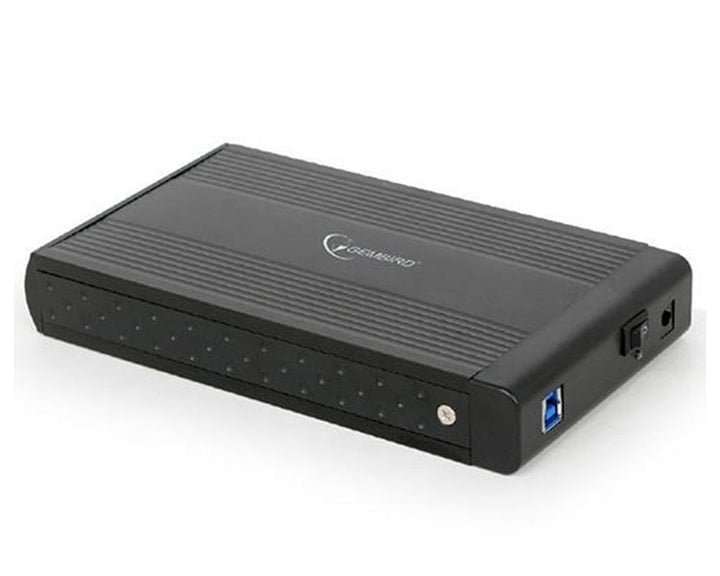 GEMBIRD EXTERNAL USB 3.0 3.5'' ENCLOSURE BLACK