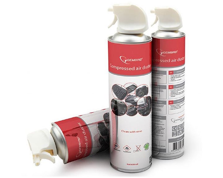 Gembird Compressed Air Duster Flammable 600ml
