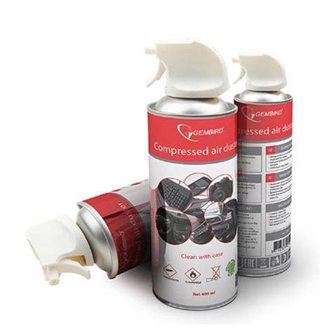 GEMBIRDCOMPRESSED AIR DUSTER FLAMMABLE 400ML