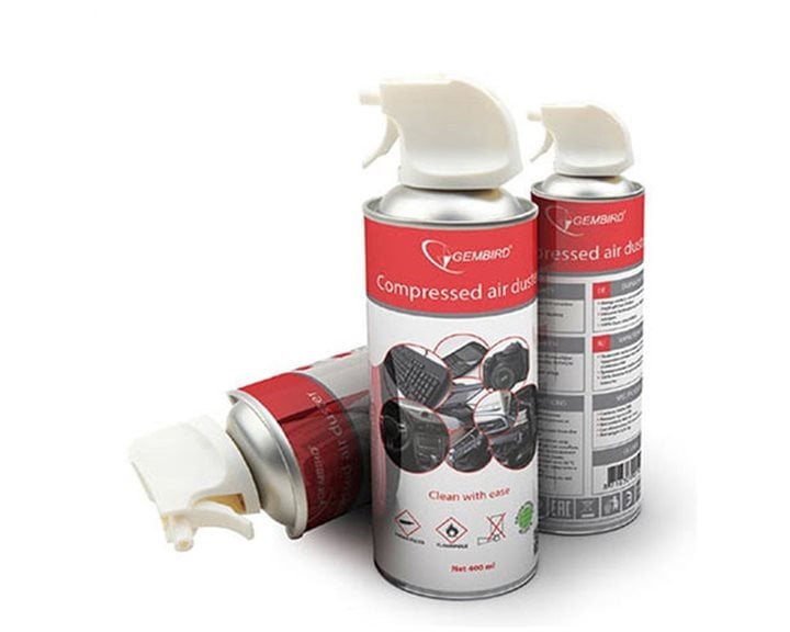 GEMBIRDCOMPRESSED AIR DUSTER FLAMMABLE 400ML