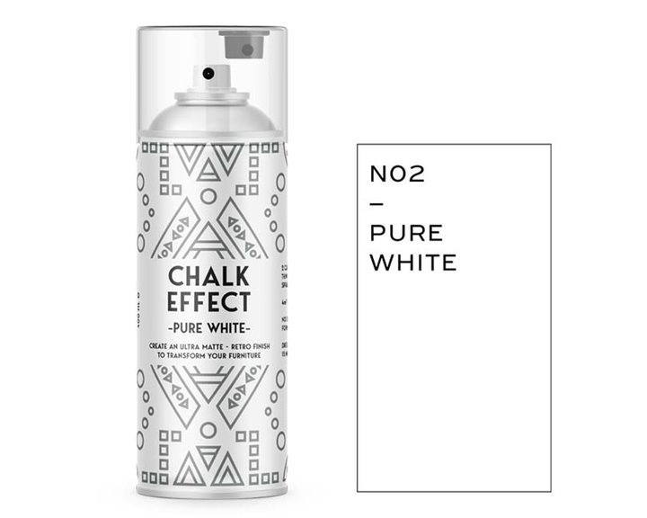 Χρώμα Κιμωλίας CL Spray Pure White No2 400ml