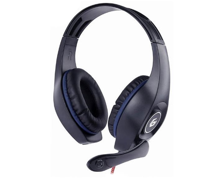 Gembird Gaming Headset With Volume Control PC/PS4 Blue-Black
