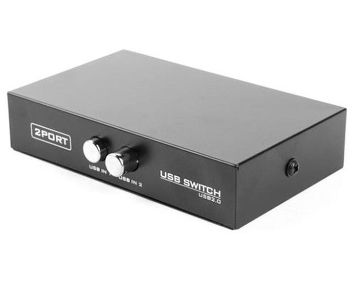 GEMBIRD 2-PORT MANUAL USB SWITCH