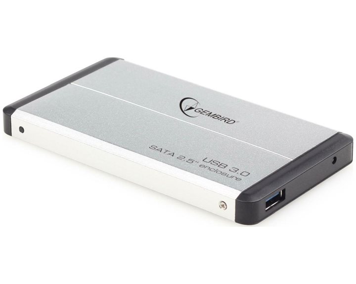GEMBIRD USB 3.0 2.5'' ENCLOSURE SILVER