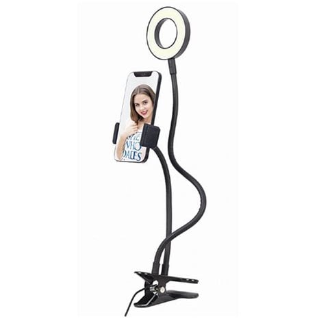 GEMBIRD SELFIE RING LIGHT WITH PHONE HOLDER