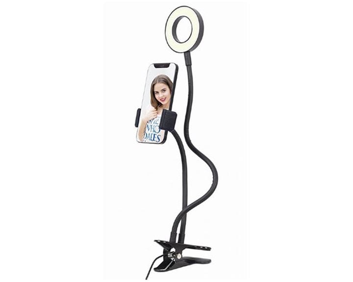 GEMBIRD SELFIE RING LIGHT WITH PHONE HOLDER