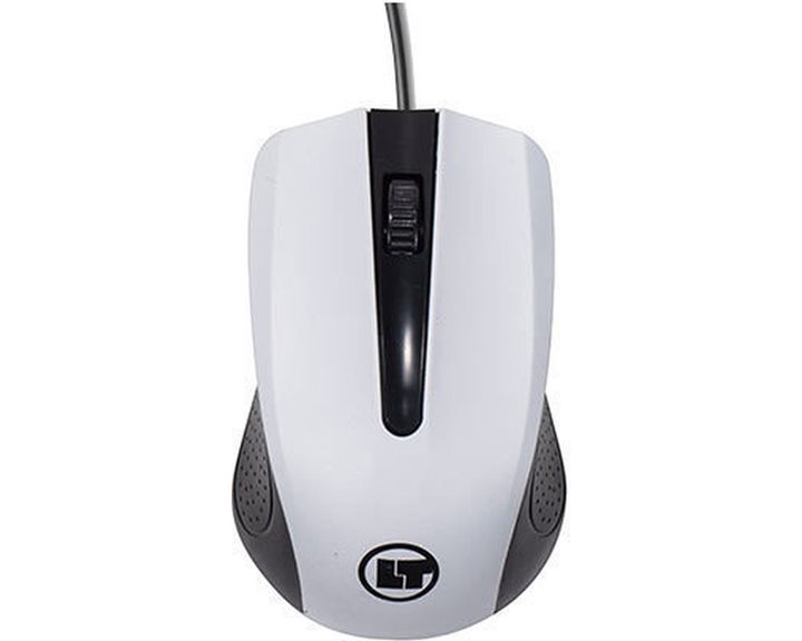 Lamtech Wired Optical Mouse 1000DPI White
