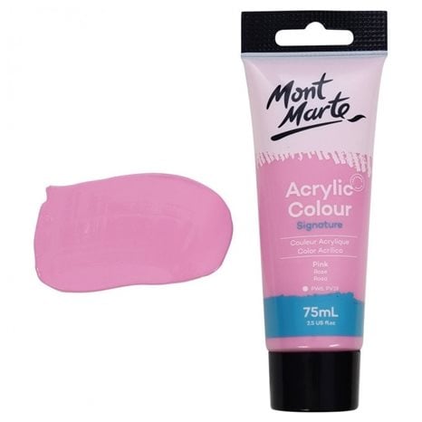Ακρυλικό Mont Marte 75ml Studio Acrylic 08 Pink
