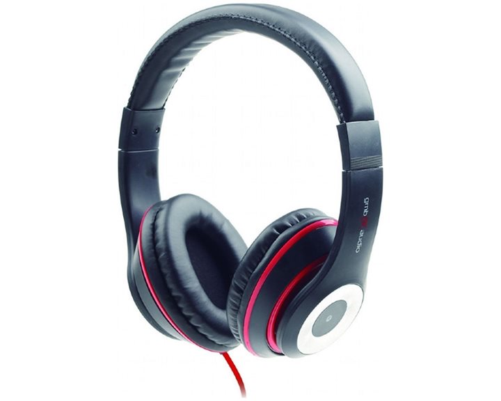 GEMBIRD STEREO HEADSET WITH MIC LOS ANGELES BLACK