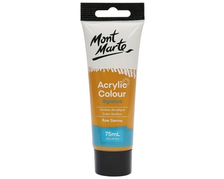 Ακρυλικό Mont Marte 75ml Studio Acrylic 06 Raw Sienna