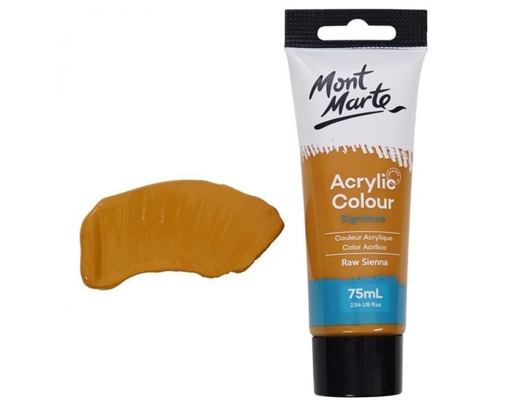 Ακρυλικό Mont Marte 75ml Studio Acrylic 06 Raw Sienna