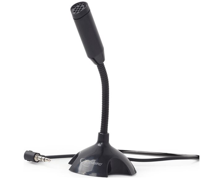 GEMBIRD DESKTOP MICROPHONE BLACK