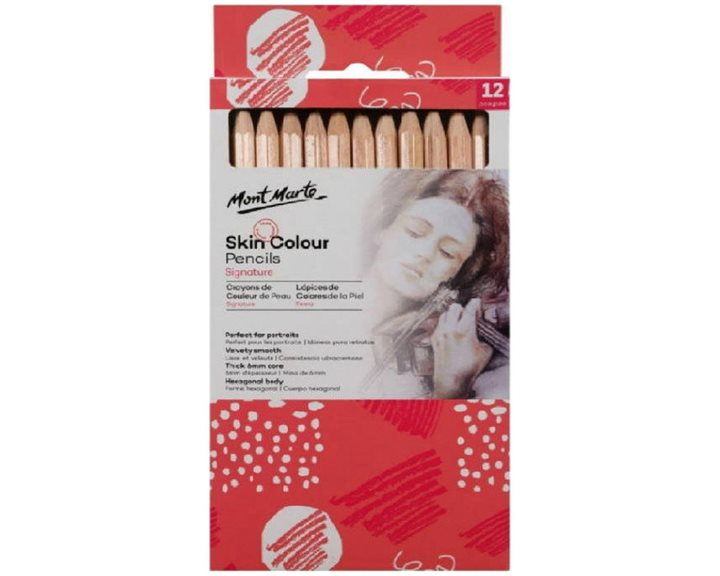 Σετ Μολύβια Mont Marte Skin Colours 12τεμ.