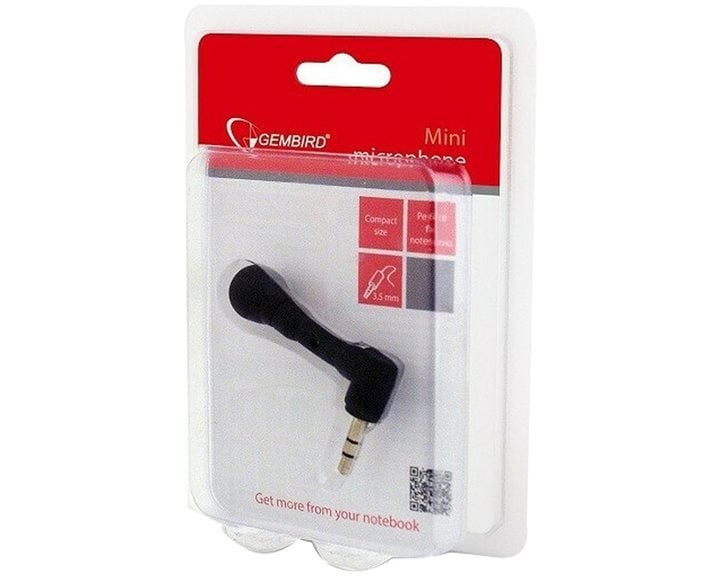 GEMBIRD MINI MICROPHONE BLACK