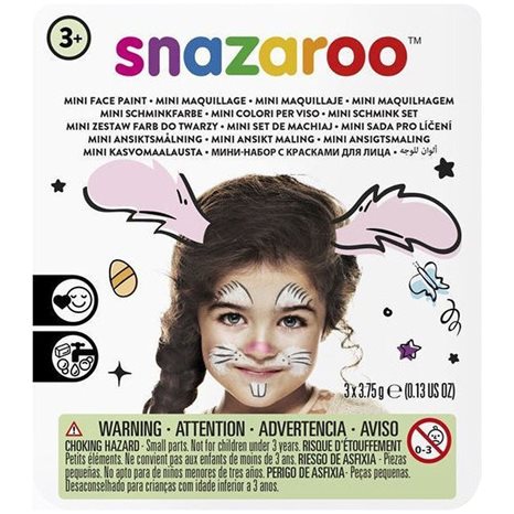 Snazaroo Mini Set Face Paint Κουνελάκι