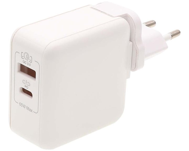 Lamtech Charger USB QC3.0/Type-C 65W