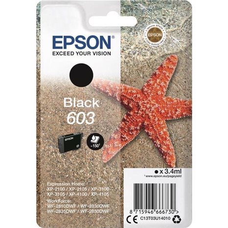 Μελάνι Epson 603 Black CT13T03U14010