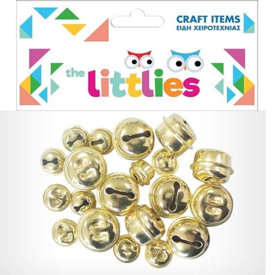 Κουδουνάκια 9χ18mm / 9x12mm 18τεμ. The Litllies