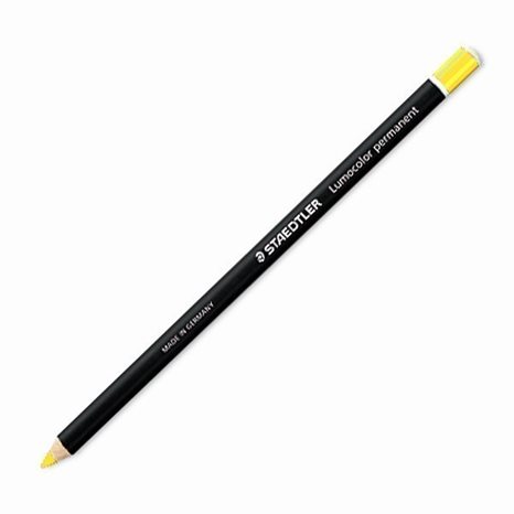 Μολύβι Υαλογραφικό Staedtler Permanent 108 20-1 Κίτρινο