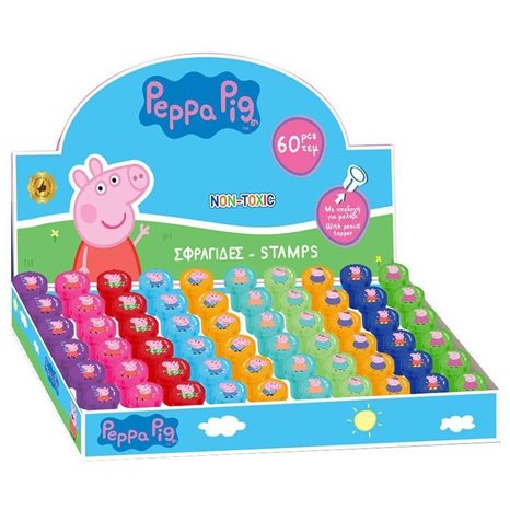 Σφραγίδα Στρογγλή Peppa Pig