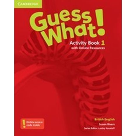 Guess What ! Activate Book 1 With Online Resources