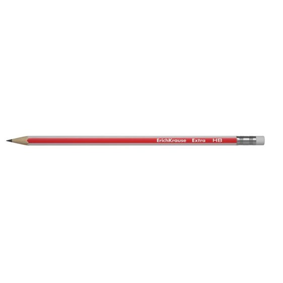 Μολύβι Τριγωνικό Erichkrause Extra Με Γόμα HB 2.2mm 43574